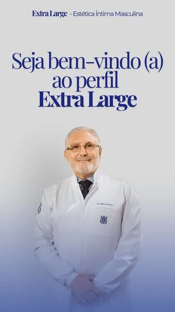 Post de boas-vindas ao perfil, com o Dr. Alberto Beltrame de jaleco
